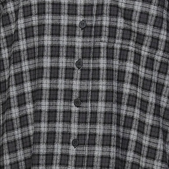 One Teaspoon Unisex Upsized Check Zip Shirt Dress - Picture 5 of 5